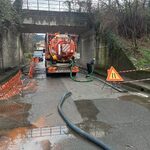 Canal Jet in attività su un cantiere