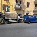 Mezzi operativi Fiorini nel centro storico